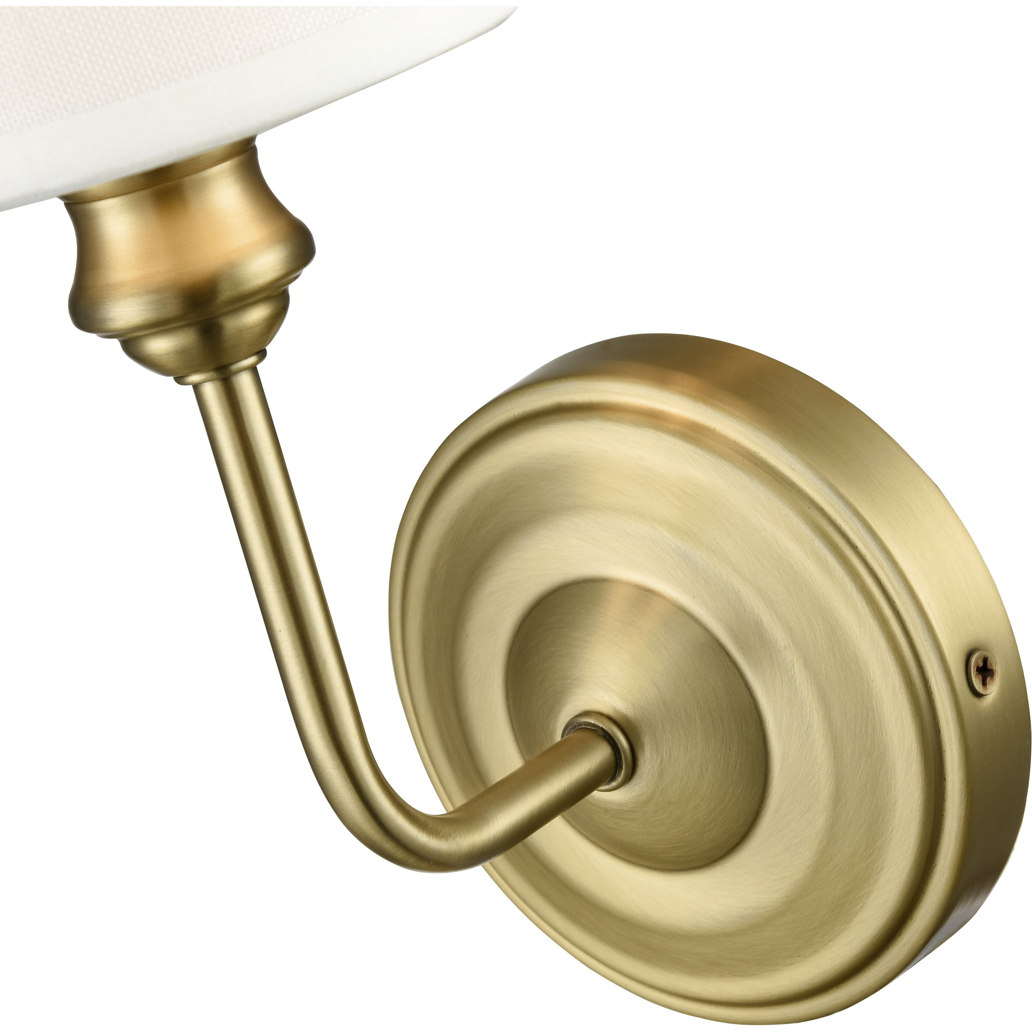 Leena Wall Sconce Wall Light in Vintage Brass